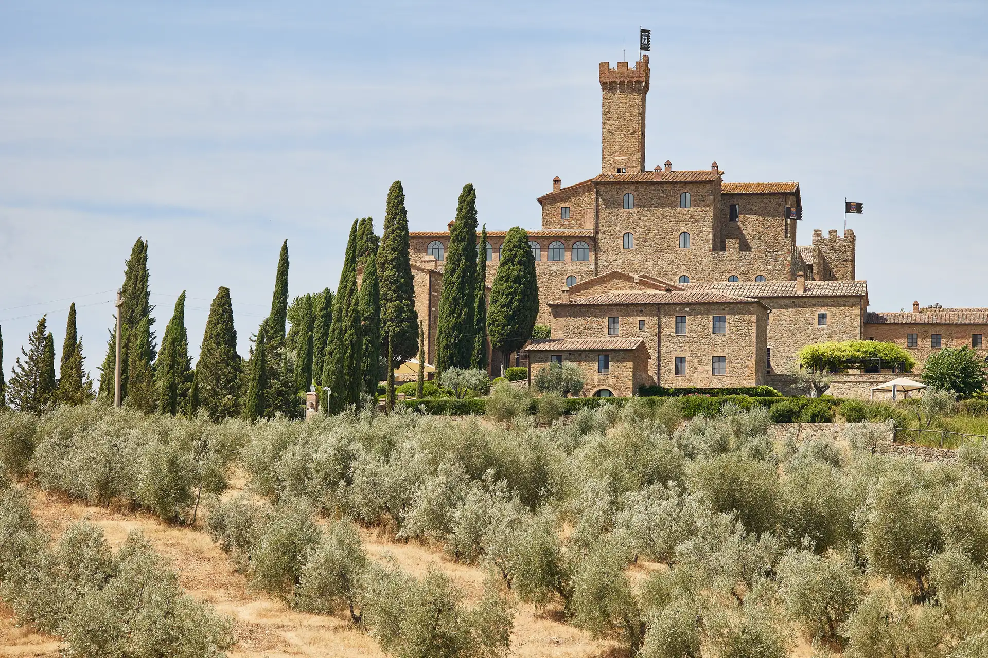 castello di banfi elopement venue