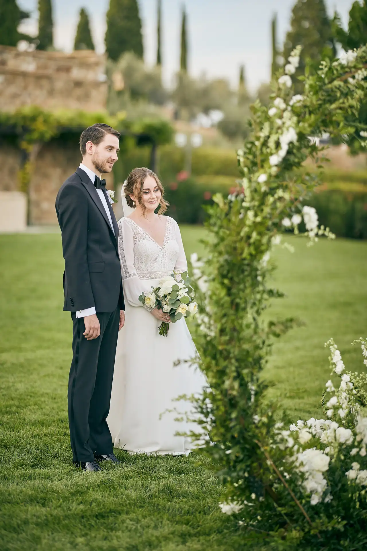 ylva harvaard castello di banfi elopement