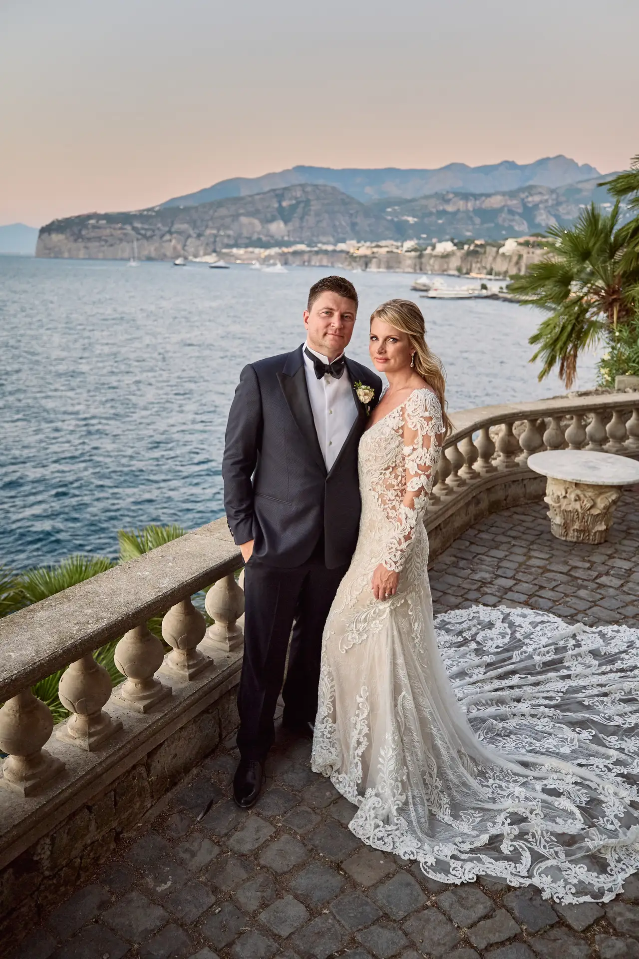 amanda jeff villa astor elopement