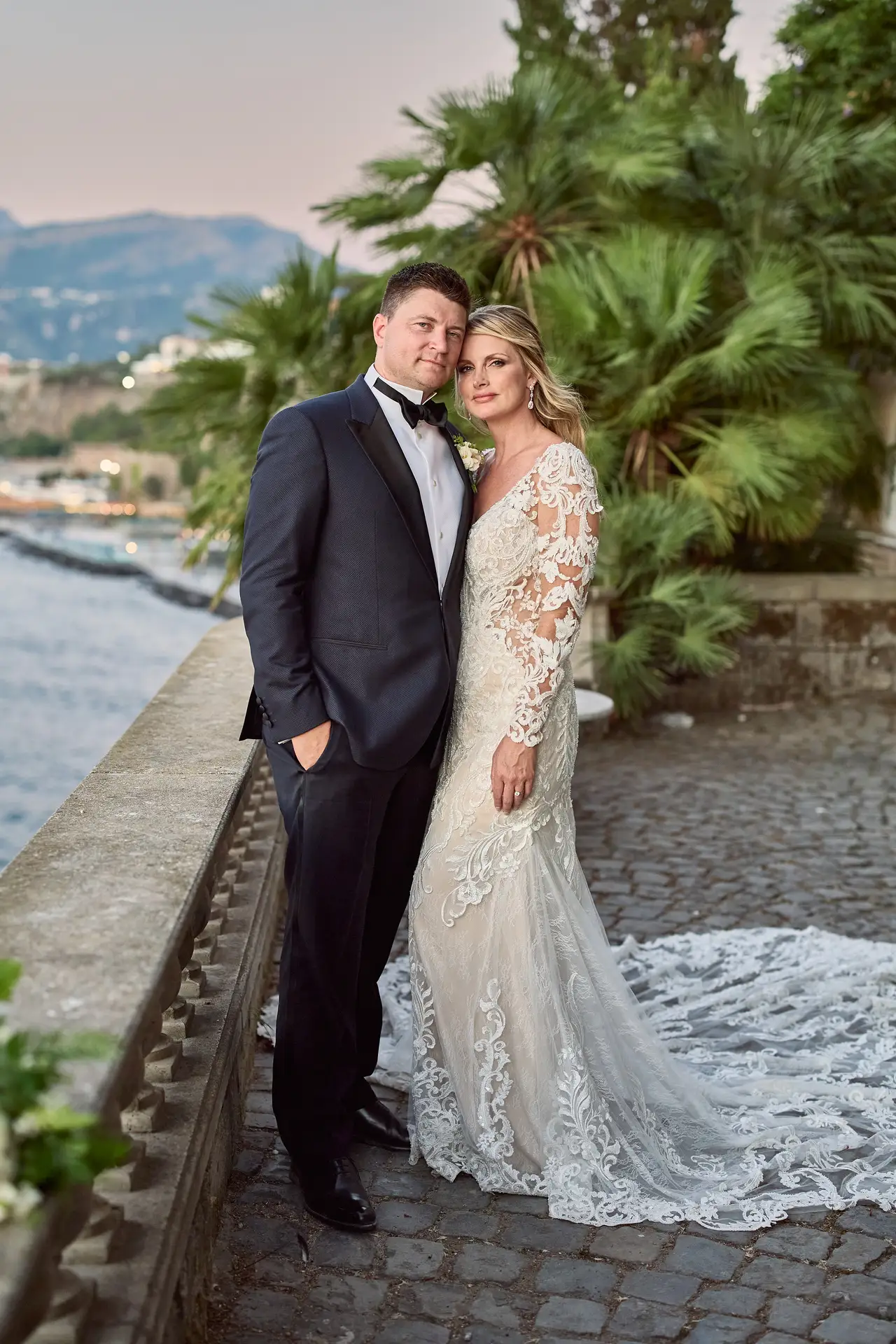 amanda jeff villa astor elopement