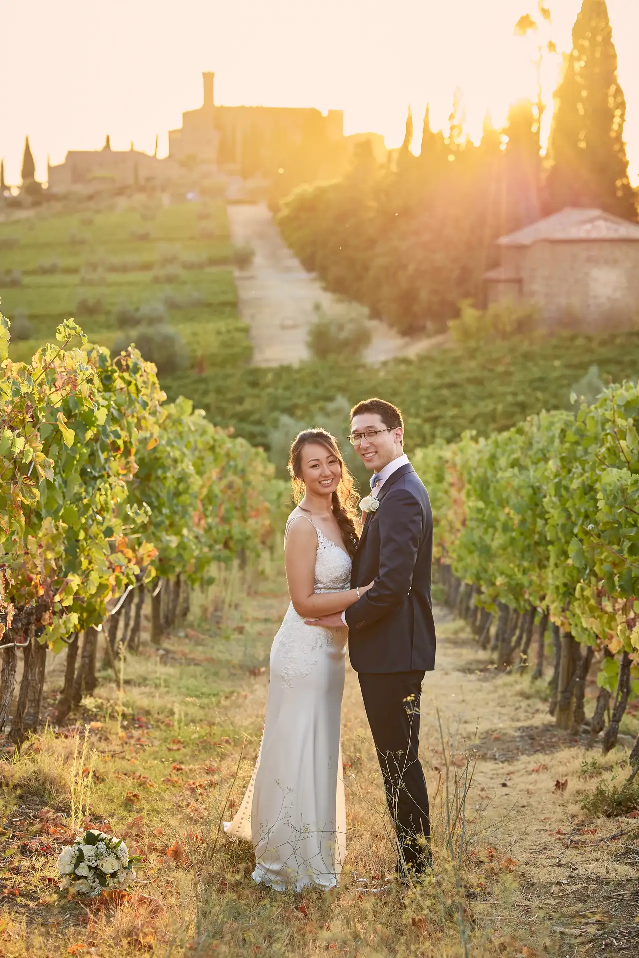 corrina benny castello di banfi elopement