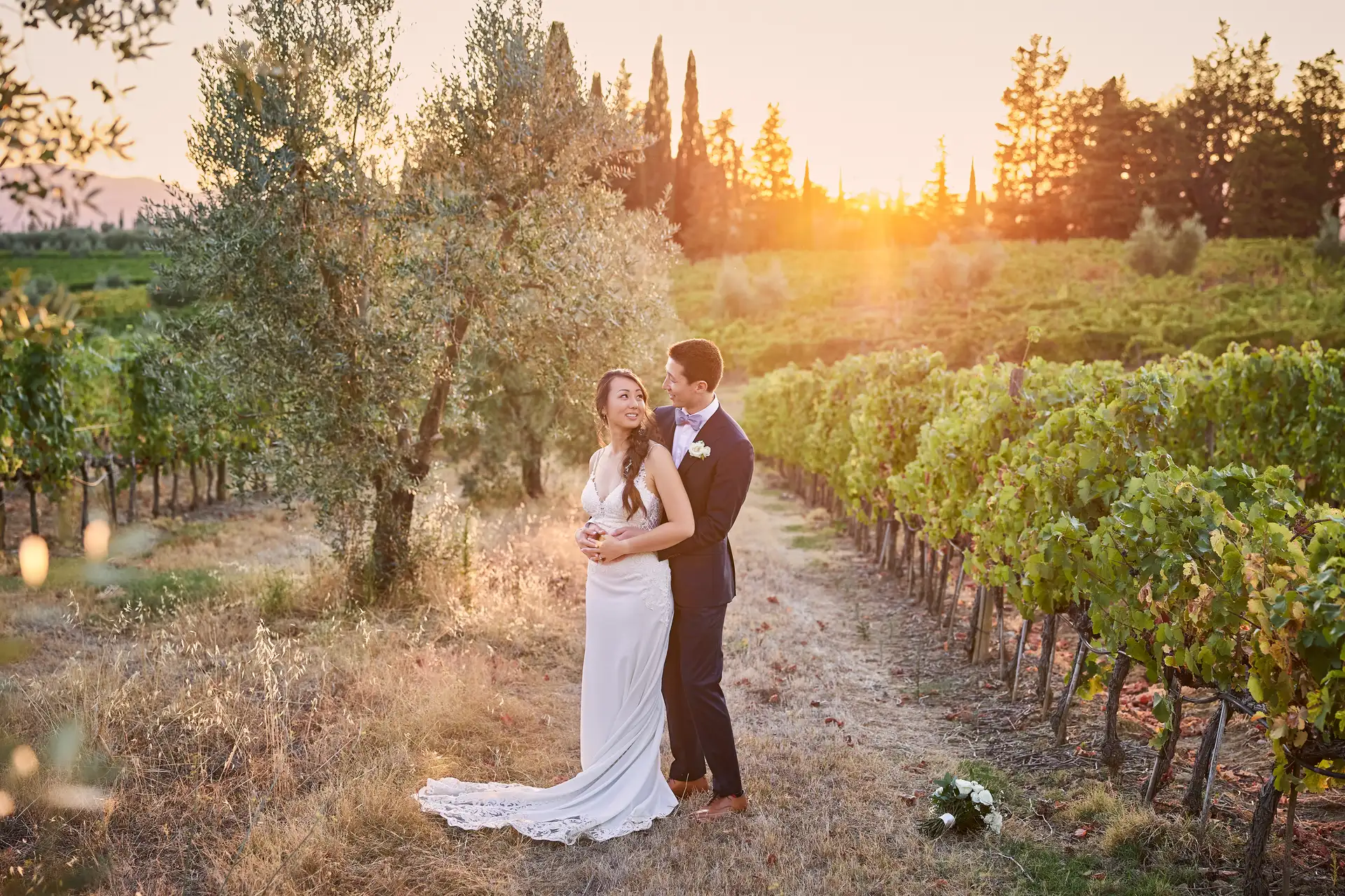 corrina benny castello di banfi elopement