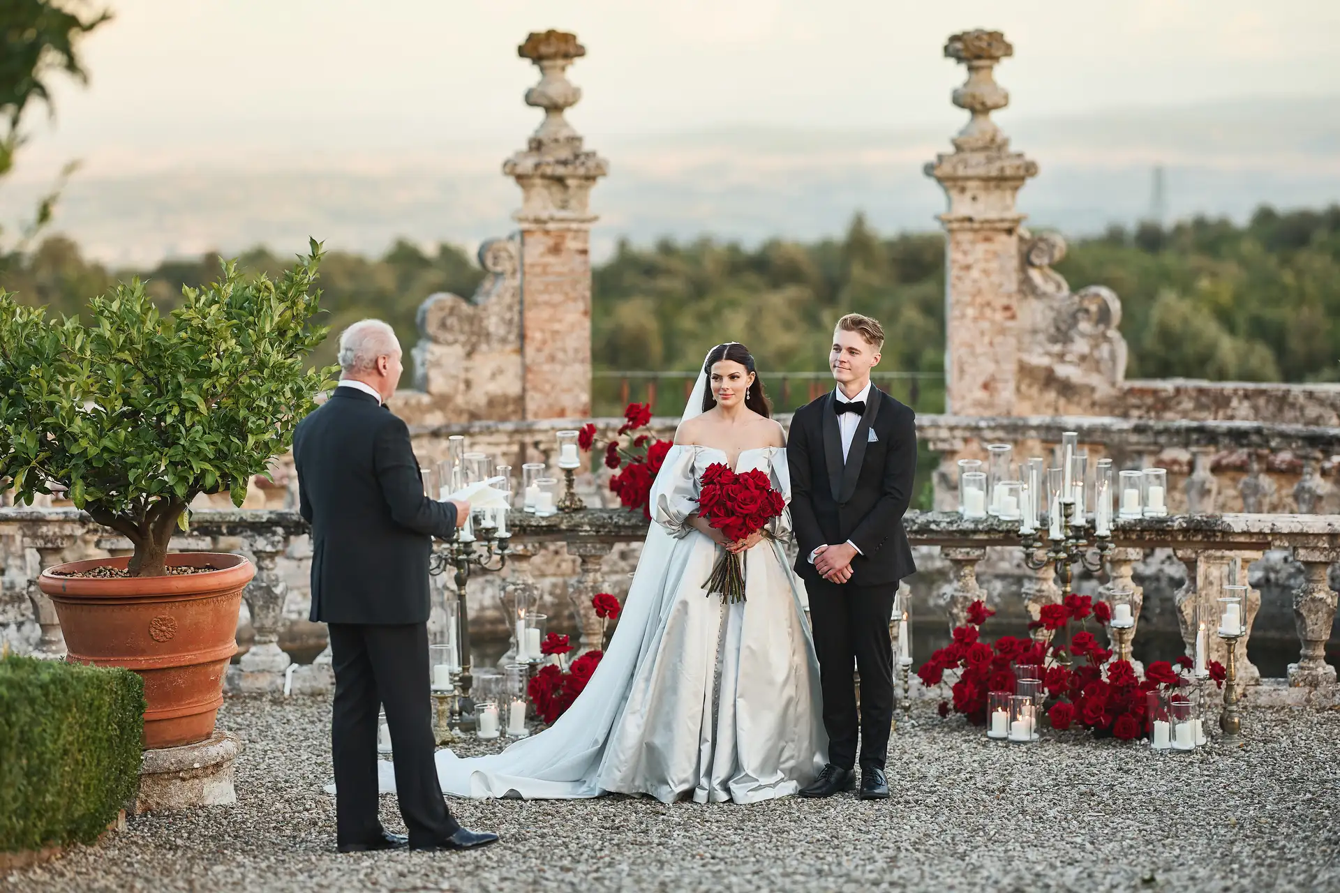 tabitha paul castello di celsa elopement