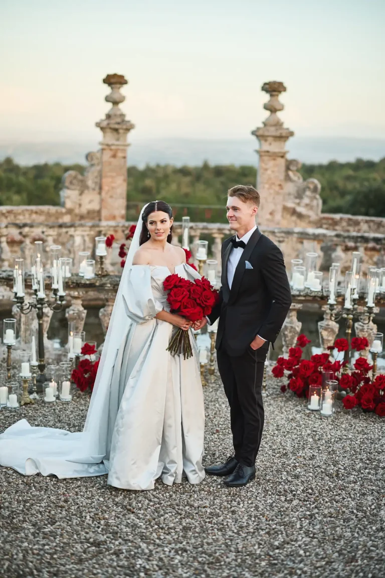 tabitha paul castello di celsa elopement