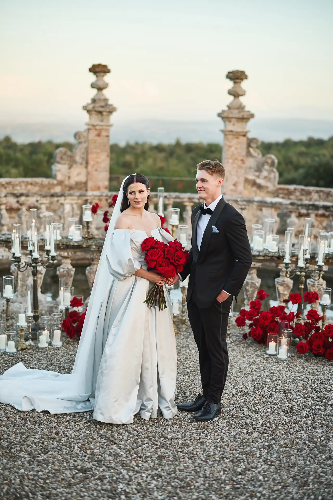 tabitha paul castello di celsa elopement