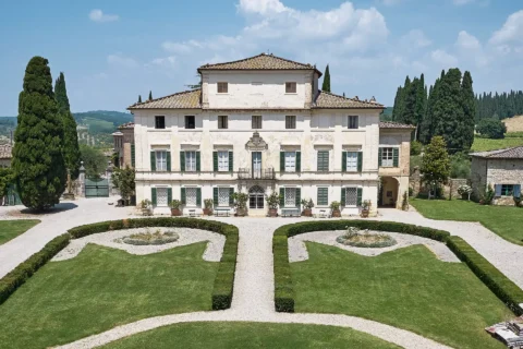 villa di geggiano elopement venue