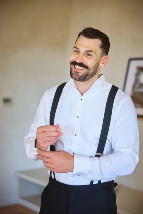black tie tuscan elopement ayesha josef
