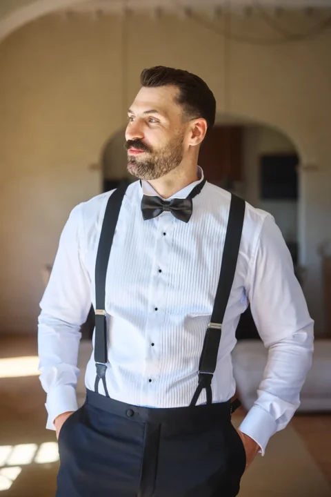 black tie tuscan elopement ayesha josef