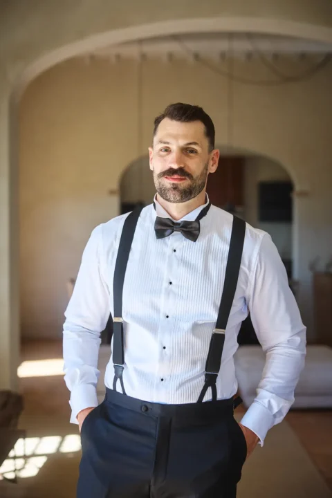 black tie tuscan elopement ayesha josef