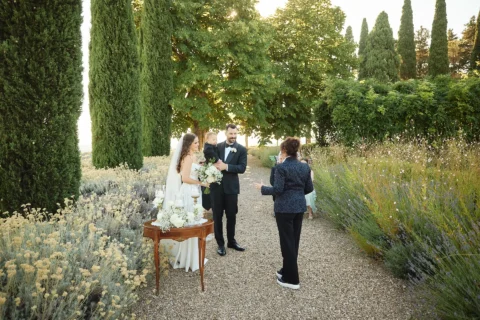 black tie tuscan elopement ayesha josef