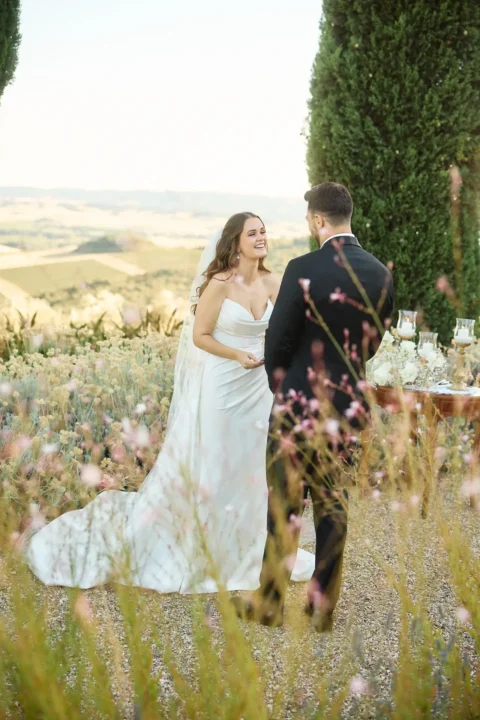 black tie tuscan elopement ayesha josef