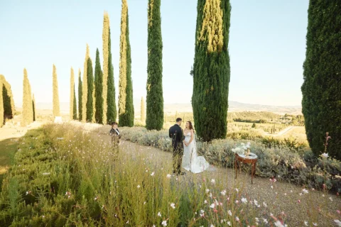 black tie tuscan elopement ayesha josef