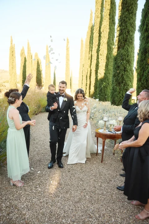black tie tuscan elopement ayesha josef