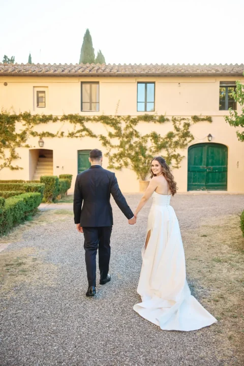 black tie tuscan elopement ayesha josef