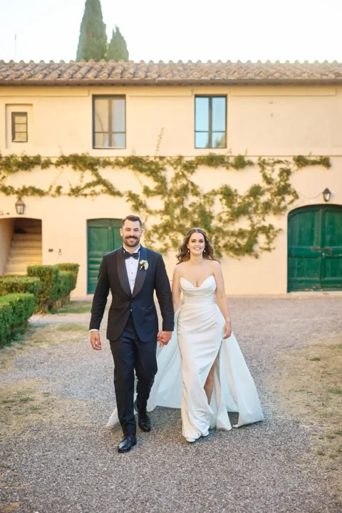 black tie tuscan elopement ayesha josef