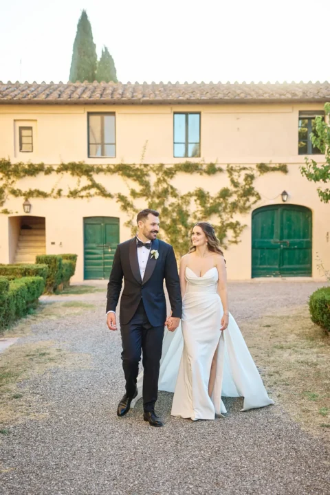 black tie tuscan elopement ayesha josef