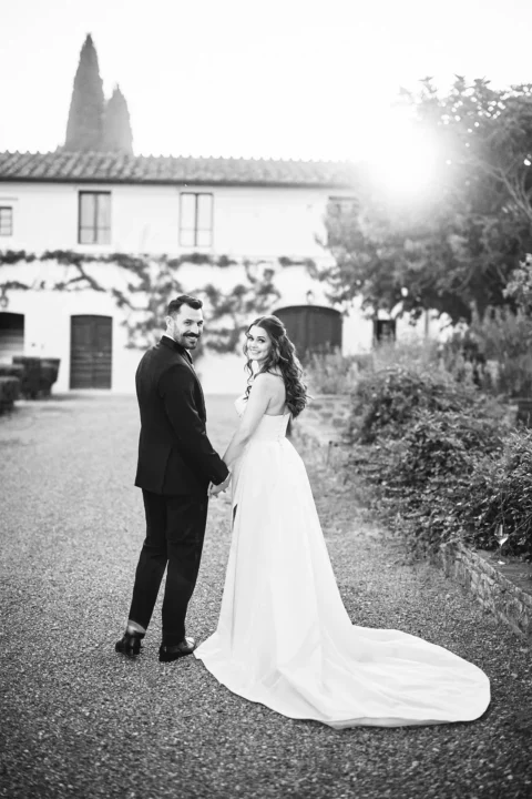 black tie tuscan elopement ayesha josef