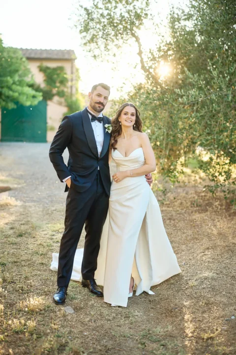 black tie tuscan elopement ayesha josef