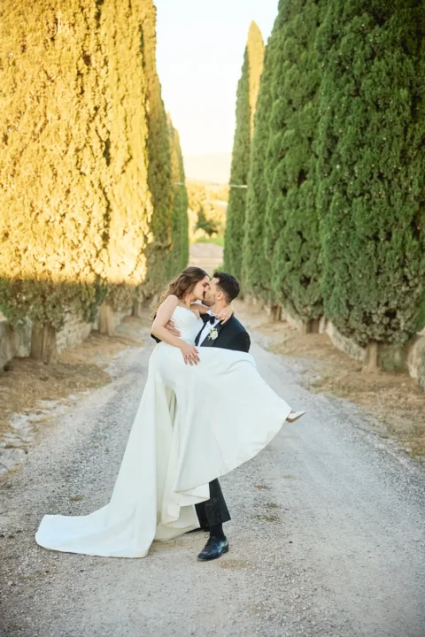 black tie tuscan elopement ayesha josef