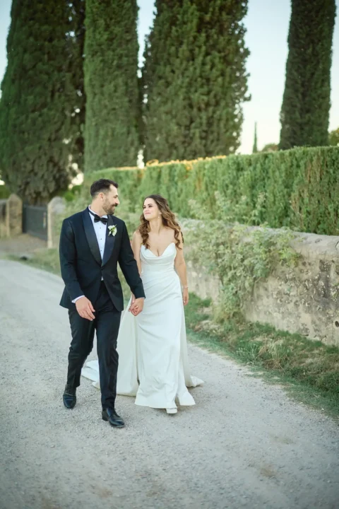 black tie tuscan elopement ayesha josef