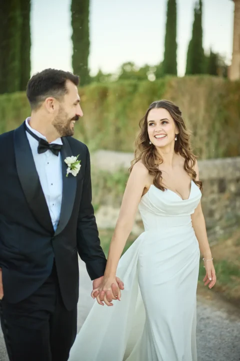 black tie tuscan elopement ayesha josef