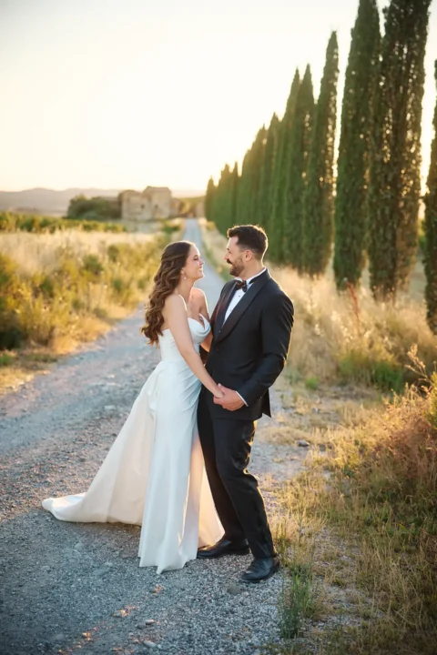 black tie tuscan elopement ayesha josef