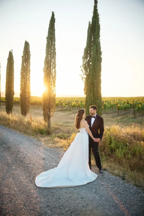 black tie tuscan elopement ayesha josef