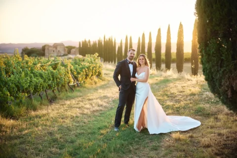 black tie tuscan elopement ayesha josef