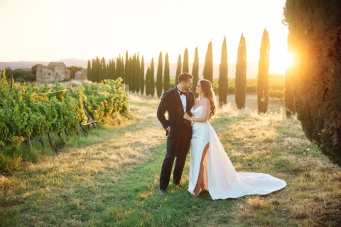 black tie tuscan elopement ayesha josef