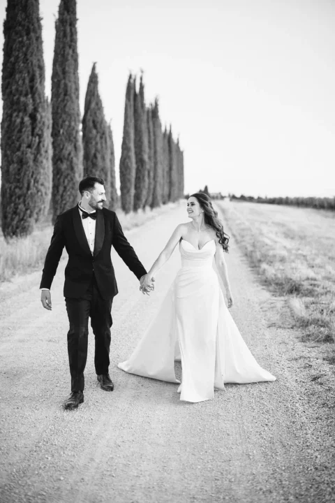 black tie tuscan elopement ayesha josef