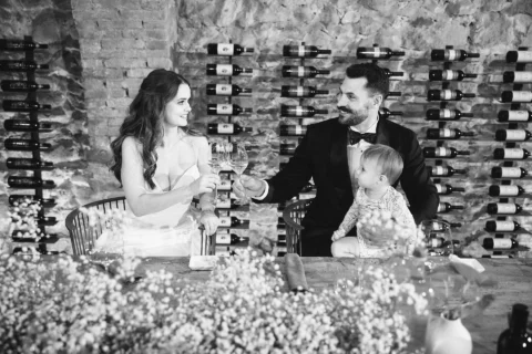 black tie tuscan elopement ayesha josef