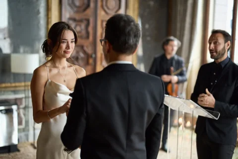 black tie venice elopement kelly fred