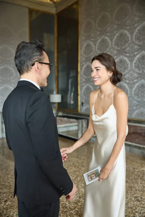 black tie venice elopement kelly fred