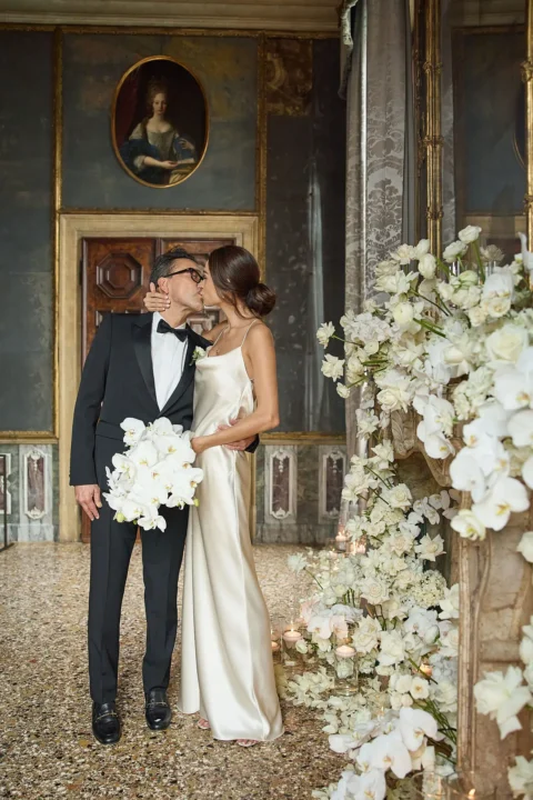 black tie venice elopement kelly fred