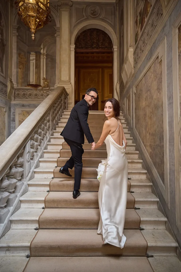 black tie venice elopement kelly fred
