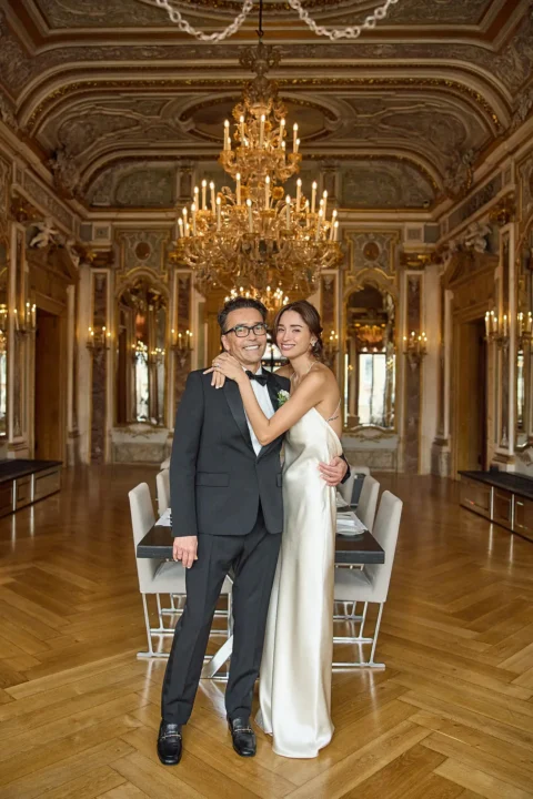 black tie venice elopement kelly fred