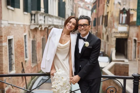 black tie venice elopement kelly fred