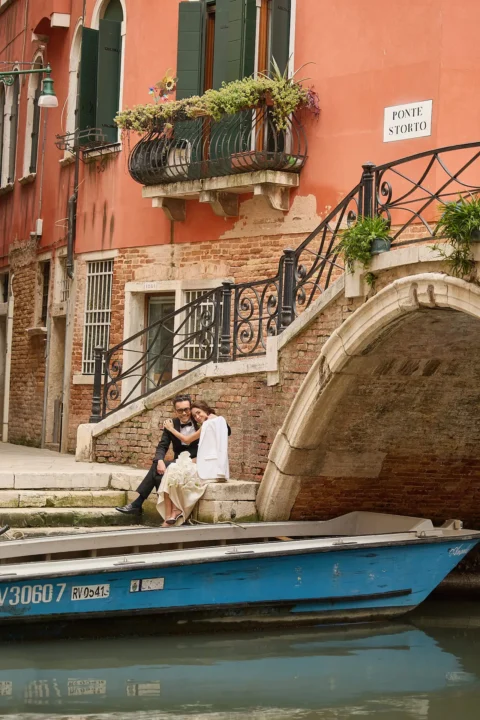 black tie venice elopement kelly fred
