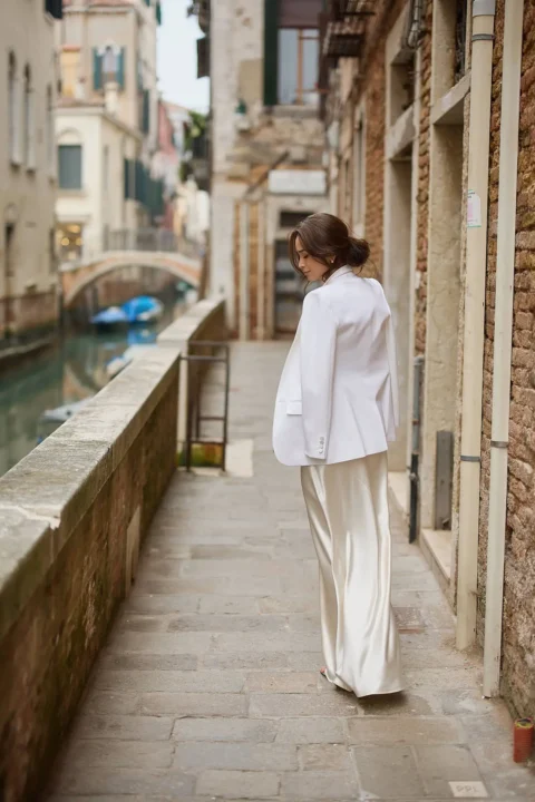 black tie venice elopement kelly fred