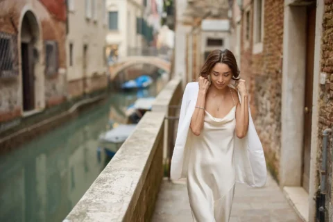 black tie venice elopement kelly fred