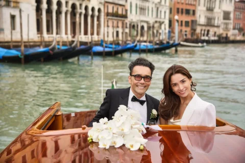 black tie venice elopement kelly fred