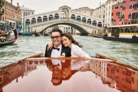 black tie venice elopement kelly fred