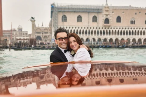 black tie venice elopement kelly fred