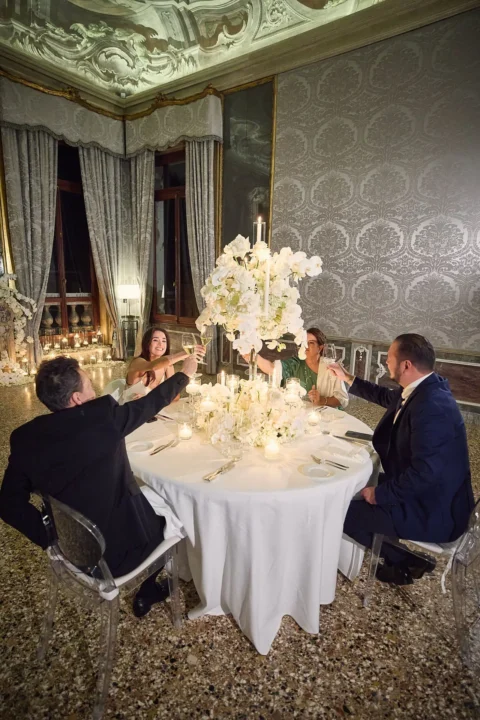 black tie venice elopement kelly fred