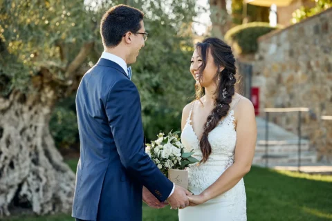 castle winery elopement corrina benny