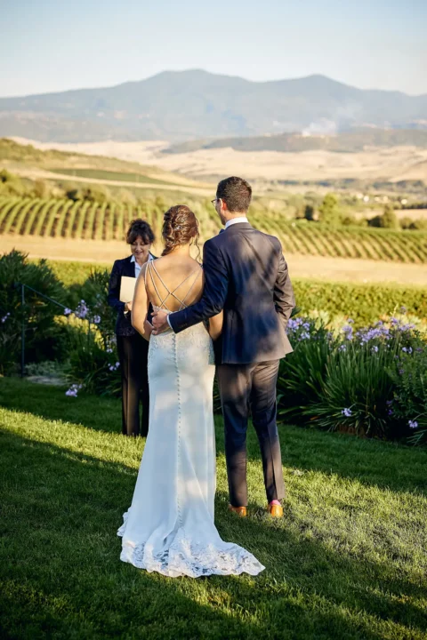 castle winery elopement corrina benny