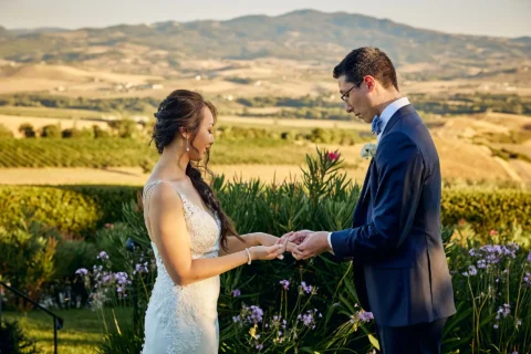 castle winery elopement corrina benny