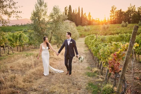 castle winery elopement corrina benny