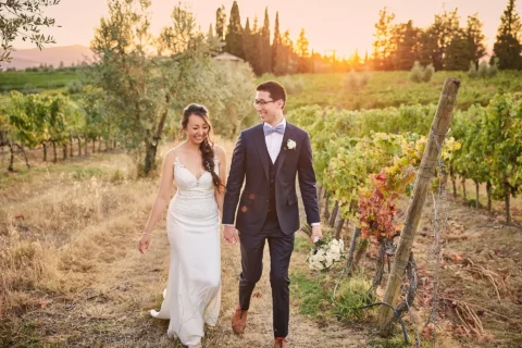 castle winery elopement corrina benny