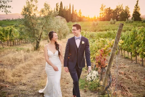 castle winery elopement corrina benny